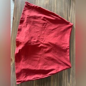 Girlfriend collective skort red